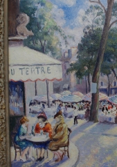 View 5: Georges Manzana Pissarro (1871-1961) French "Place du Tertre"