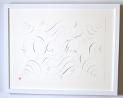 View 5: "Calligraphic Drawing, For Mom"