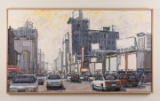 View 2: Busy City Street  32"x56"
