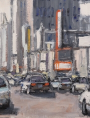View 3: Busy City Street  32"x56"
