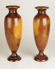 View 4: Pair of Lignum Vitae Vases