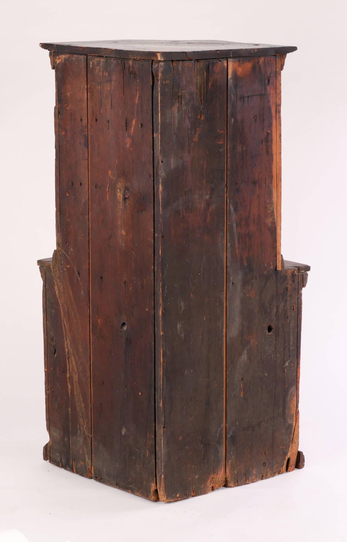 Small Pine Corner Cabinet, c. 1780-1800.
