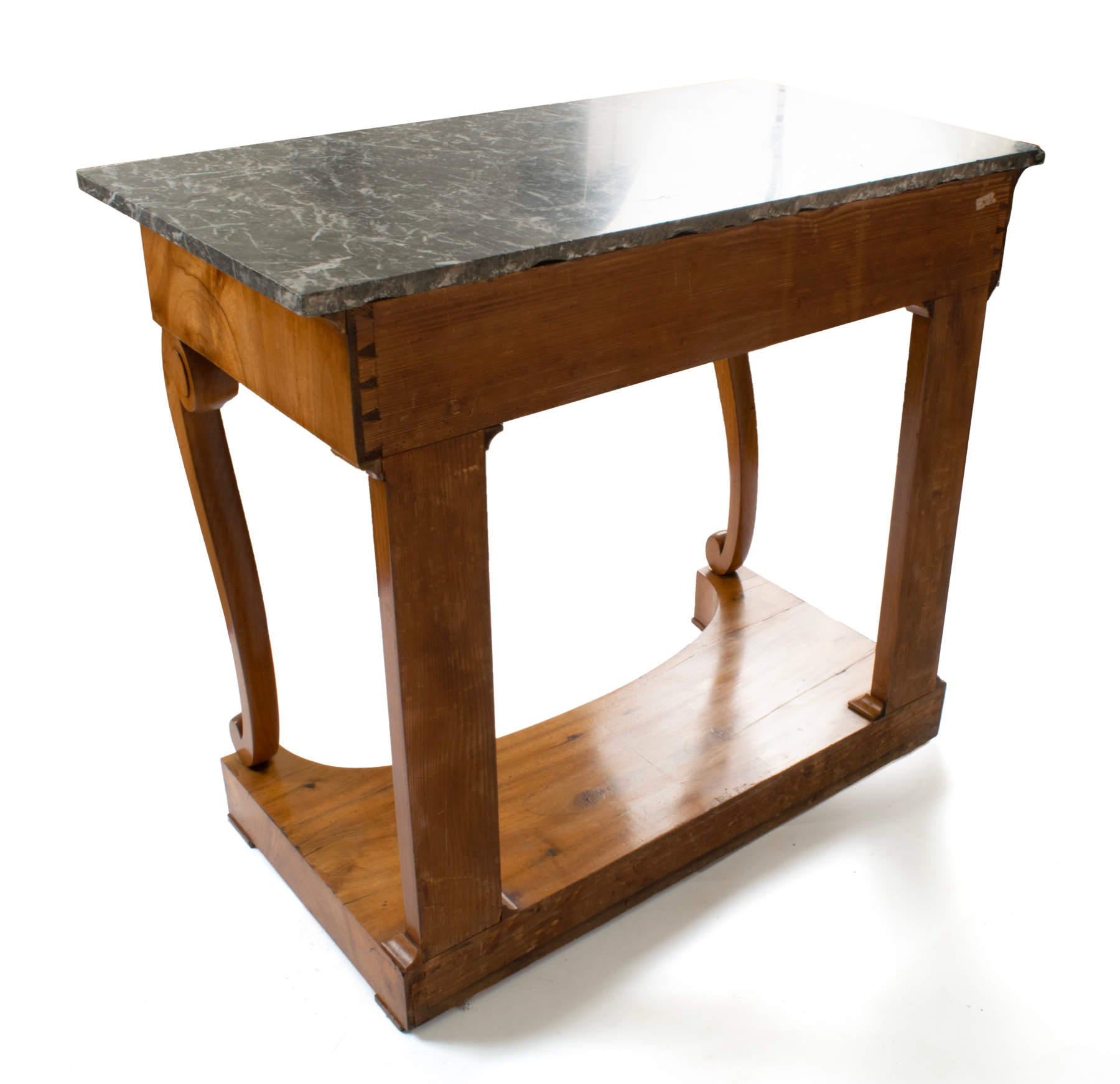 Biedermeier Walnut Console Table, c. 1820
