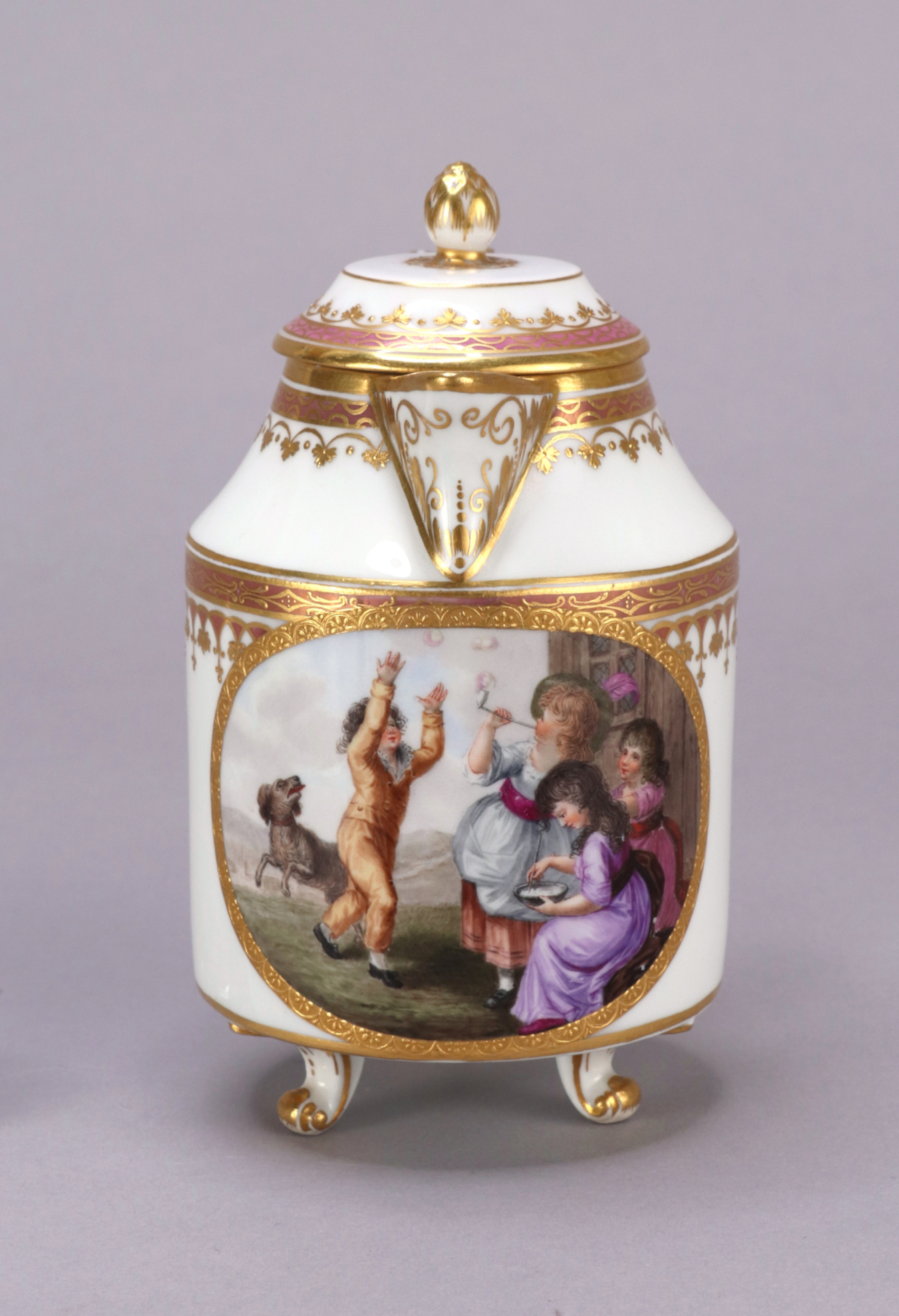Vienna Porcelain Covered Milk Jug, c. 1794