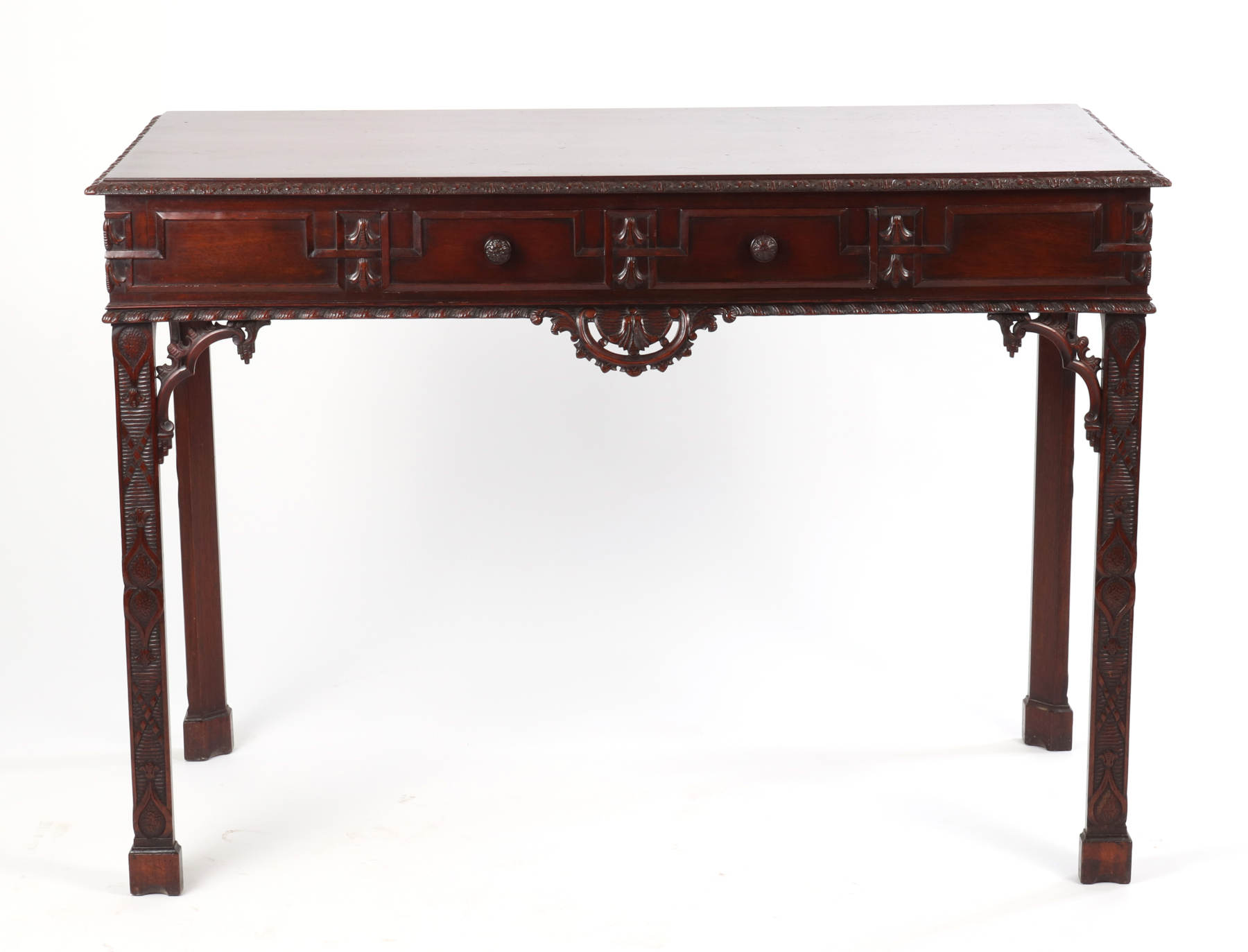 George III Mahogany Side Table, c. 1800
