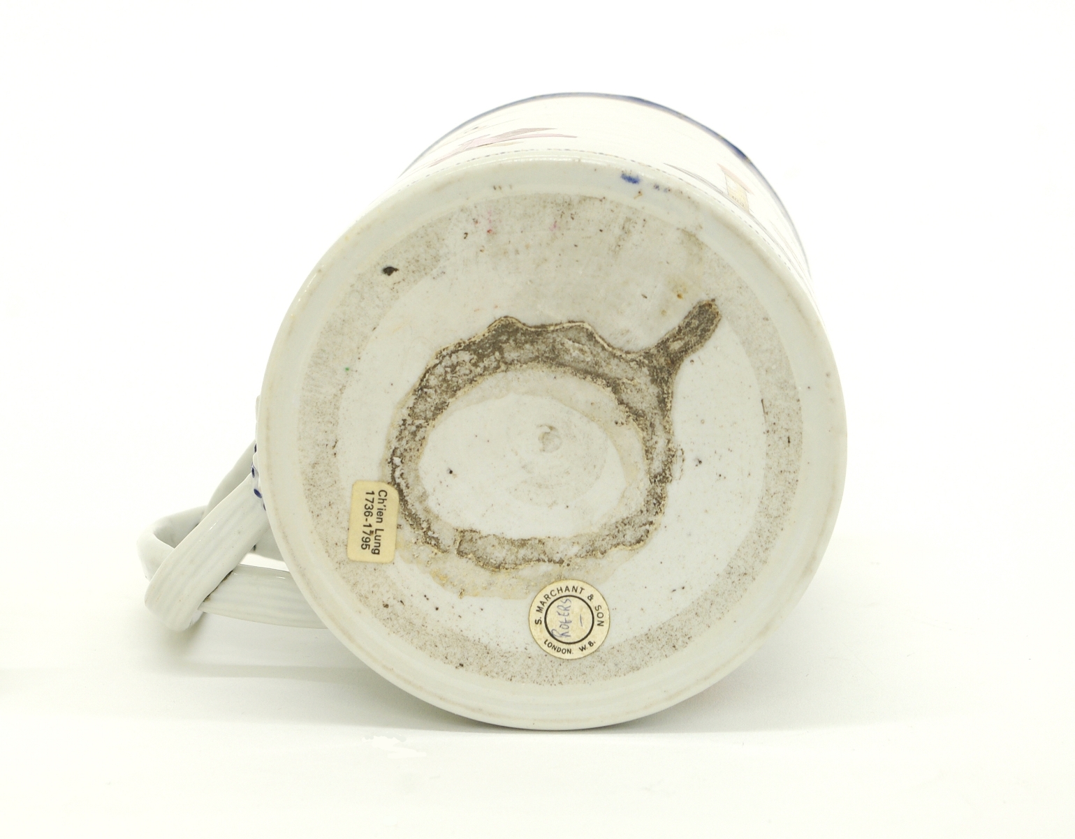 Chinese Export Porcelain Masonic Mug, c. 1795