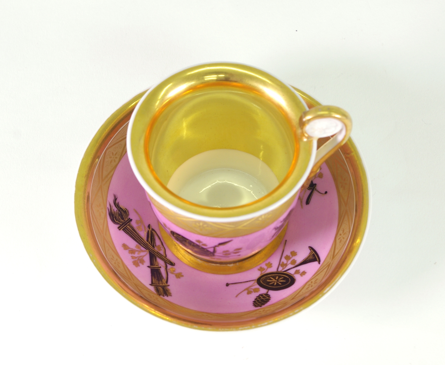 Popov Cup and Saucer, c. 1820