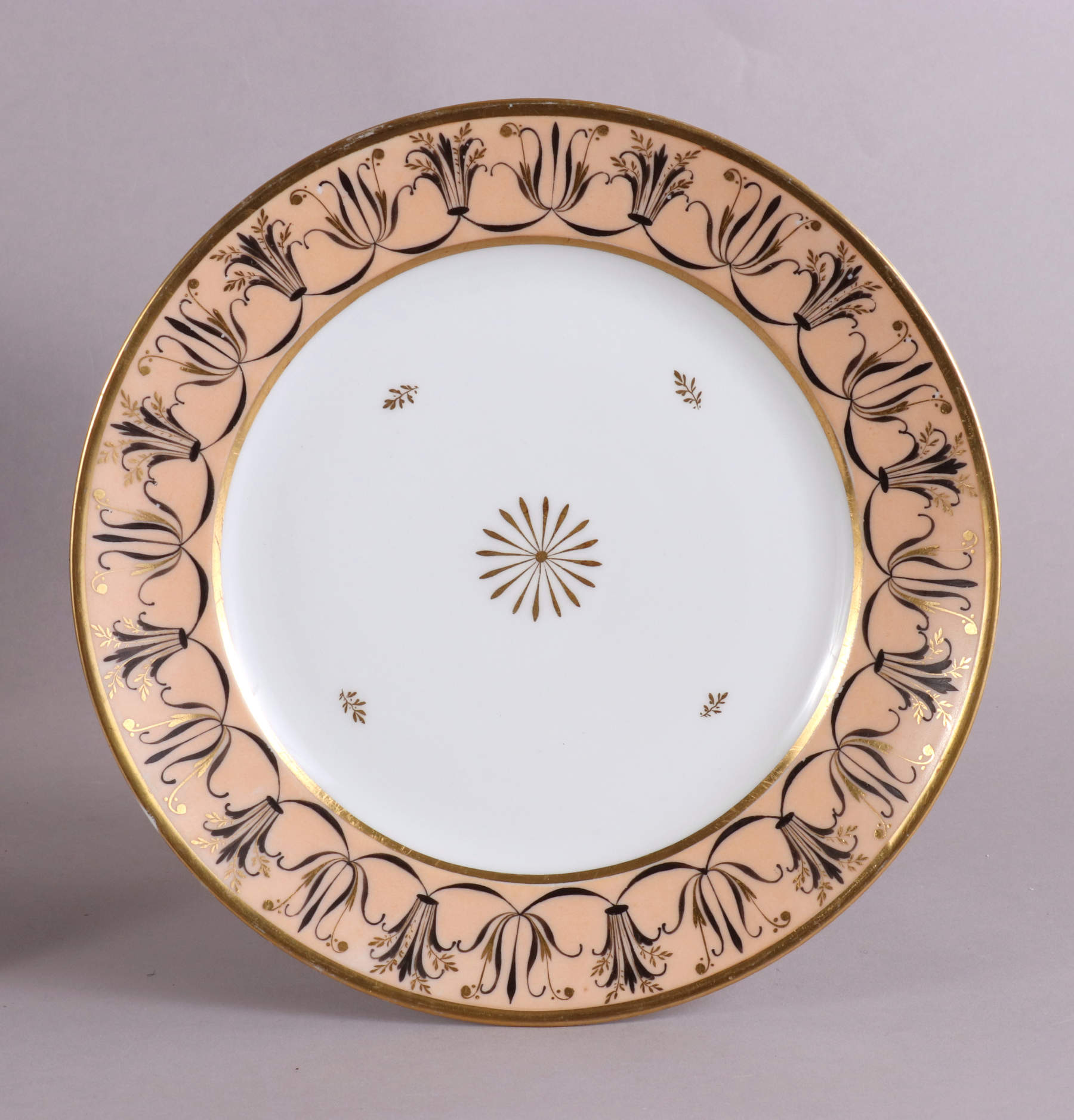 36 Old Paris Porcelain Plates, c. 1820