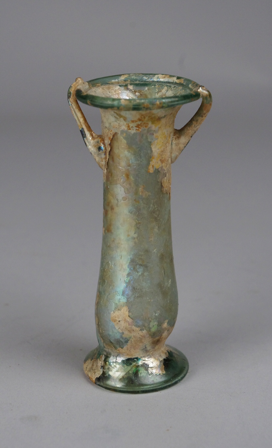 Robert Morrissey Antiques Roman Glass Cosmetic Kohl Flask