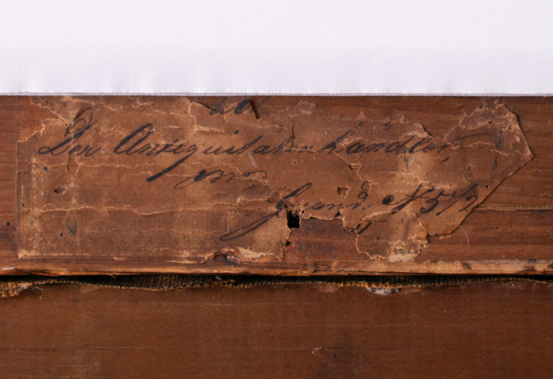 "Der Antiquitatenhandler" (The Antiques Dealer), Oil on Canvas, 19th c.