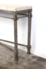 View 3: Modernist Iron Console Table, 20th c.