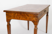 View 8: Pair of Italian Parquetry Side Tables, c. 1780