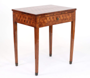 View 7: Italian Parquetry Side Table, c. 1790