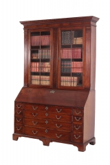 View 5: Large Irish George III Mahogany Secretary Bookcase, c. 1780