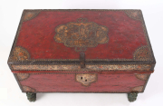 View 4: Chinese Export Leather Trunk, c. 1820