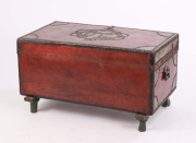 View 6: Chinese Export Leather Trunk, c. 1820