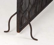 View 7: Wrought Iron Fire Screen, 20th c.