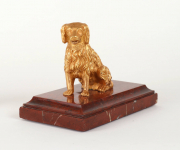 View 4: Gilt Bronze Dog Paper Clip, 19th c.
