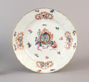 View 4: Chinese Export Porcelain Armorial Plate, c. 1760