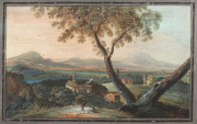 View 3: Pair of Pastoral Landscapes, 18th c.