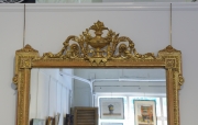 View 5: Pair of Louis XVI Style Giltwood Pier Mirrors, c. 1840