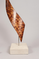 View 2: Steve Frank (b.1953) "Tall Spiral"