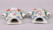 View 4: Pair of Chinese Export Porcelain Wall Pockets, c. 1780