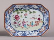 View 3: Pair of Chinese Export Platters from the Van Cortlandt Service, c. 1770