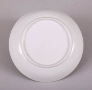 View 2: Chinese Export Pseudo Tobacco Leaf Saucer, c. 1770