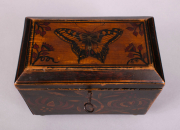 View 2: Regency Painted Tea Caddy, c. 1810-20