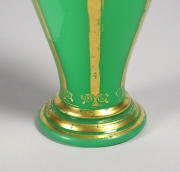 View 3: Green Opaline Vase