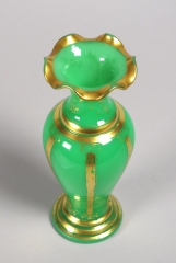View 4: Green Opaline Vase