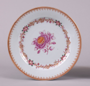 View 2: Pair of Chinese Export Plates from the John and Abigail Adams Service, c. 1780