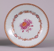 View 3: Pair of Chinese Export Plates from the John and Abigail Adams Service, c. 1780