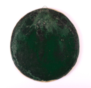 View 6: Large Wax Portrait Medallion, Dated 1758
