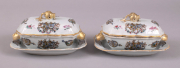 View 3: Pair of Small Chinese Export Armorial Sauce Tureens, c. 1767-1769