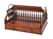 Regency Rosewood Desk Caddy, c. 1810