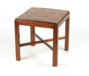 View 2: Inlaid Parcheesi Board Mounted as a Table, 19th c.