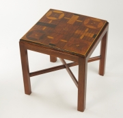 View 5: Inlaid Parcheesi Board Mounted as a Table, 19th c.
