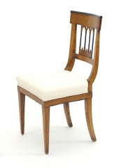 View 7: Set of Four Biedermeier Side Chairs, c. 1810-20