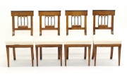 View 9: Set of Four Biedermeier Side Chairs, c. 1810-20