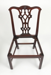 View 11: Set of Eight Chippendale Mahogany Dining Chairs (6+2), early 19th c.