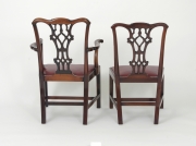 View 12: Set of Eight Chippendale Mahogany Dining Chairs (6+2), early 19th c.