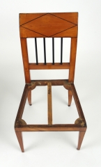 View 7: Biedermeier Cherry Side Chair, c. 1820