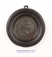 View 3: Set of Six Grand Tour Spelter Medallions, Mid 19th c.