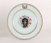 View 5: Chinese Export Armorial Plate, c. 1750