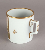 View 5: German Porcelain Topographical Cup and Saucer, c. 1800