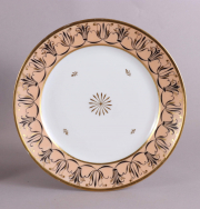 View 2: 36 Old Paris Porcelain Plates, c. 1820
